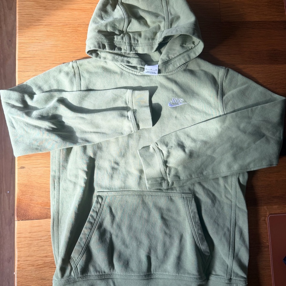 Nike Olive Kids Hoodie